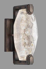 Small patinated bronze wall light LED lighting Allison Paladino - Wall lights by Fine Art Lamps