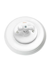 Garby Colonial interrupteur rotatif en porcelaine blanche va et vient  - Interrupteurs by Fontini