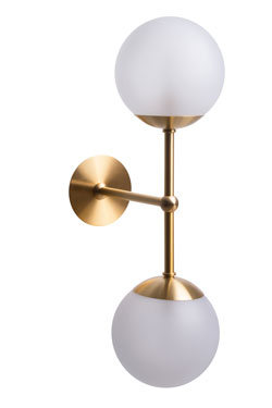 Applique Art Déco 2 lumières Deviel - Applique by Gau Lighting