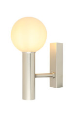 Applique rétro années 70 en métal argenté Module 1 - Applique by Gau Lighting
