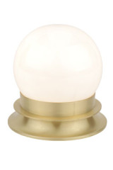 Jefferson small retro ceiling light in satin brass - Ceiling lights by Gau Lighting