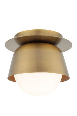 Small contemporary bronze ceiling light Dusek - Ceiling lights by Gau Lighting