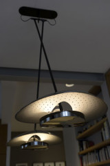 Cupis 2-light pendant lamp in perforated metal - Pendants by Gau Lighting