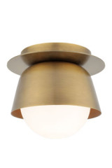 Petit plafonnier contemporain bronze Dusek - Plafonnier by Gau Lighting