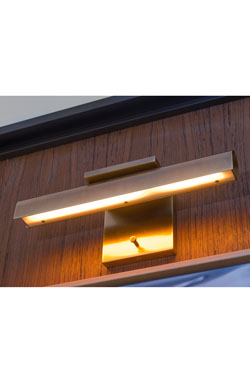 Satin brass picture light 40cm Fragonard