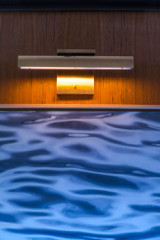 Satin brass picture light 40cm Fragonard - Picture lighting by Gau Lighting