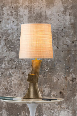 Solid bronze table lamp Sincai