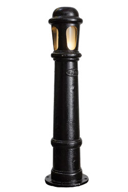 Large vintage garden beacon Gate Lodge 95cm