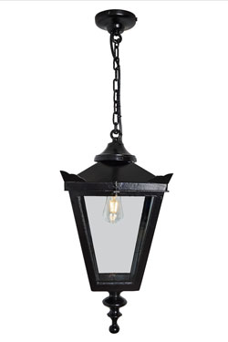 Large Victorian-style outdoor lantern Traditional