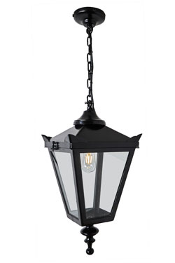 Large Victorian-style outdoor lantern Traditional - Exterior pendants by HARTE