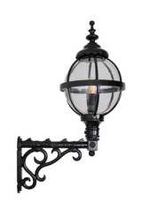 Large cast iron globe wall lamp  Heritage - Exterior wall lights by HARTE