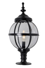 Lampe d'extérieur en fonte et boule transparente Heritage - Lampe d'extérieur by HARTE