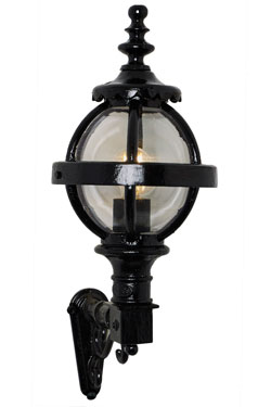 Petite applique ronde d'extérieur Heritage