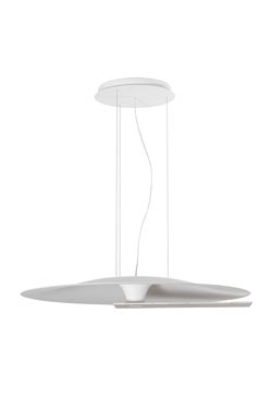 Meridiana suspension en fibre de verre et marbre - Suspension by Hind Rabii