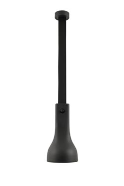 Fico designer pendant light in black ceramic - Pendants by Hind Rabii