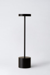 Black cordless lamp with LED light 34cm Luxciole - Cordless lamps