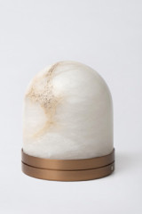 Roger cordless alabaster dome lamp - Cordless lamps by Hisle