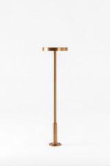 Lampe de table fixe minimaliste dorée 45cm Luxciole Statik - Lampe de table by Hisle