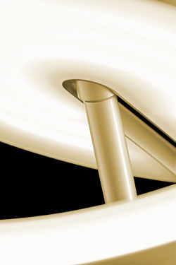 Supernova DW double floor lamp directional light in gold
