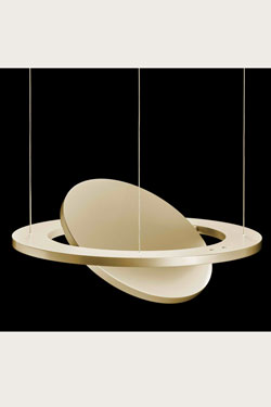 Supernova PW pendant lamp golden planet