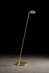 Plano liseuse design dorée, LED haute qualité - Lampadaire by Holtkötter