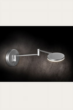 Plano WB applique liseuse en aluminium mat