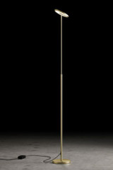 Supernova S lampadaire réglable en hauteur doré - Lampadaire by Holtkötter