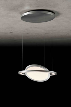 Supernova PW suspension éclairage directionnel en aluminium mat - Suspension by Holtkötter