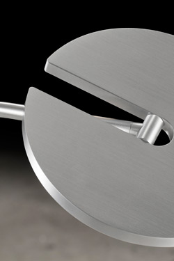 Vince lampadaire liseuse réglable en hauteur finition bronze 