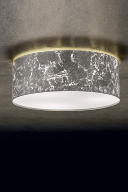 Vita Plafonnier classique argenté 40cm - Plafonnier by Holtkötter