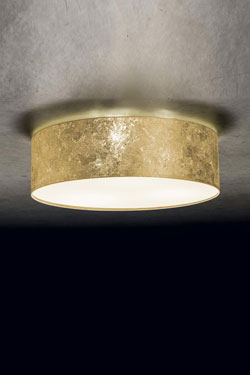 Vita Plafonnier feuille d'or 40cm - Plafonnier by Holtkötter