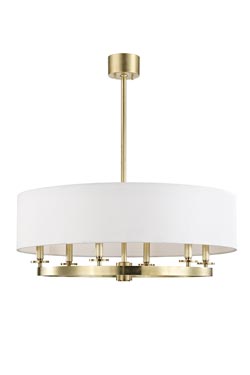 Durham suspension classique-contemporain 8 lumières