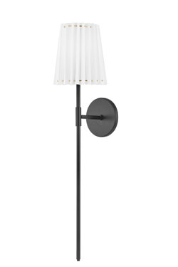 Classic black long wall light Demi - Wall lights by Hudson Valley