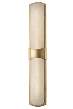Valencia wall lamp 66cm in aged brass - Wall lights by Hudson Valley