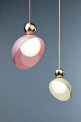 Aurora petite suspension rétro blanc antique  - Suspension by Italamp