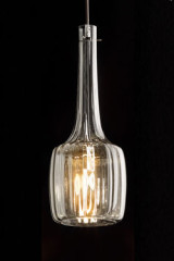 Bossanova pendant in transparent blown glass - Pendants by Italamp