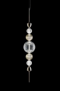 Greta Jewellery pendant with coloured crystal balls - Pendants by Italamp