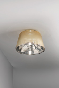 Leo golden blown glass recessed spotlight - Spotlights by Italamp
