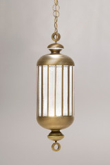 Suspension lanterne bronze doré Fata Morgana petit modèle  - Suspension by Italamp