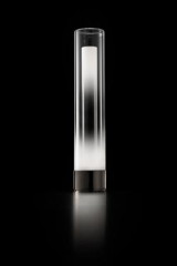 Gradient table lamp glass cylinder white gradient - Table lamps by Italamp
