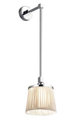 Applique suspendue Delos chrome et ivoire - Salle de bains by Jacques Garcia