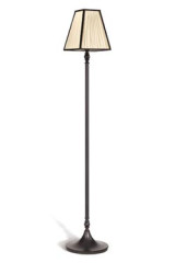 New Marengo antiquarian bronze and ivory silk reading light - Floor lamps by Jacques Garcia