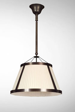 Antique bronze pendant lamp Sagan