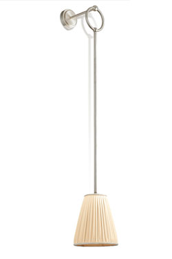Silver lantern wall lamp Decebale