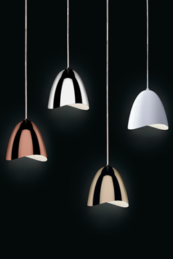 Mirage suspension en laiton et éclairage LED 