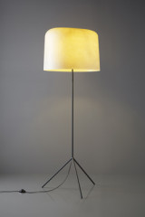 Ola lampadaire blanc en fibre de verre - Lampadaire by Karboxx