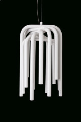 Pipes suspension de tubes blanc - Suspension by Karboxx