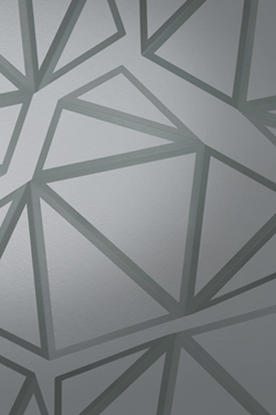 Starlight white wall lamp with graphic design