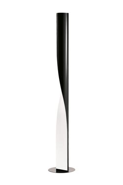 Evita contemporary twisted black floor lamp - Floor lamps by kdln