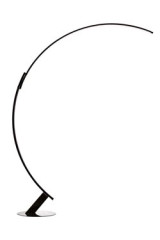 Kyudo large black arch floor lamp - Floor lamps by kdln